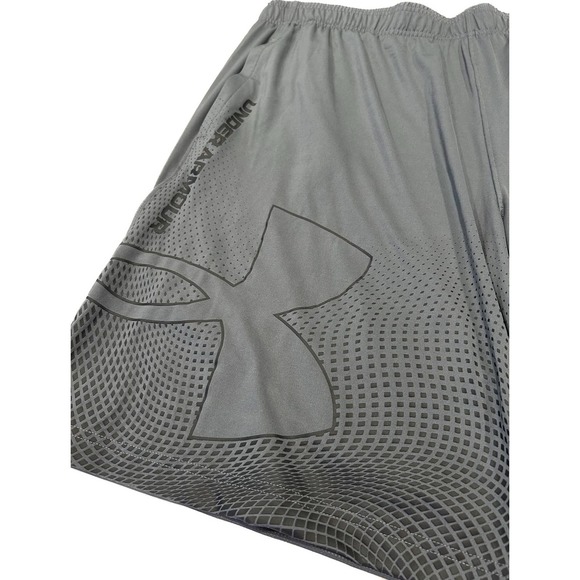 Under Amour Gray Athletic Training Shorts, Size XXL - Picture 3 of 7